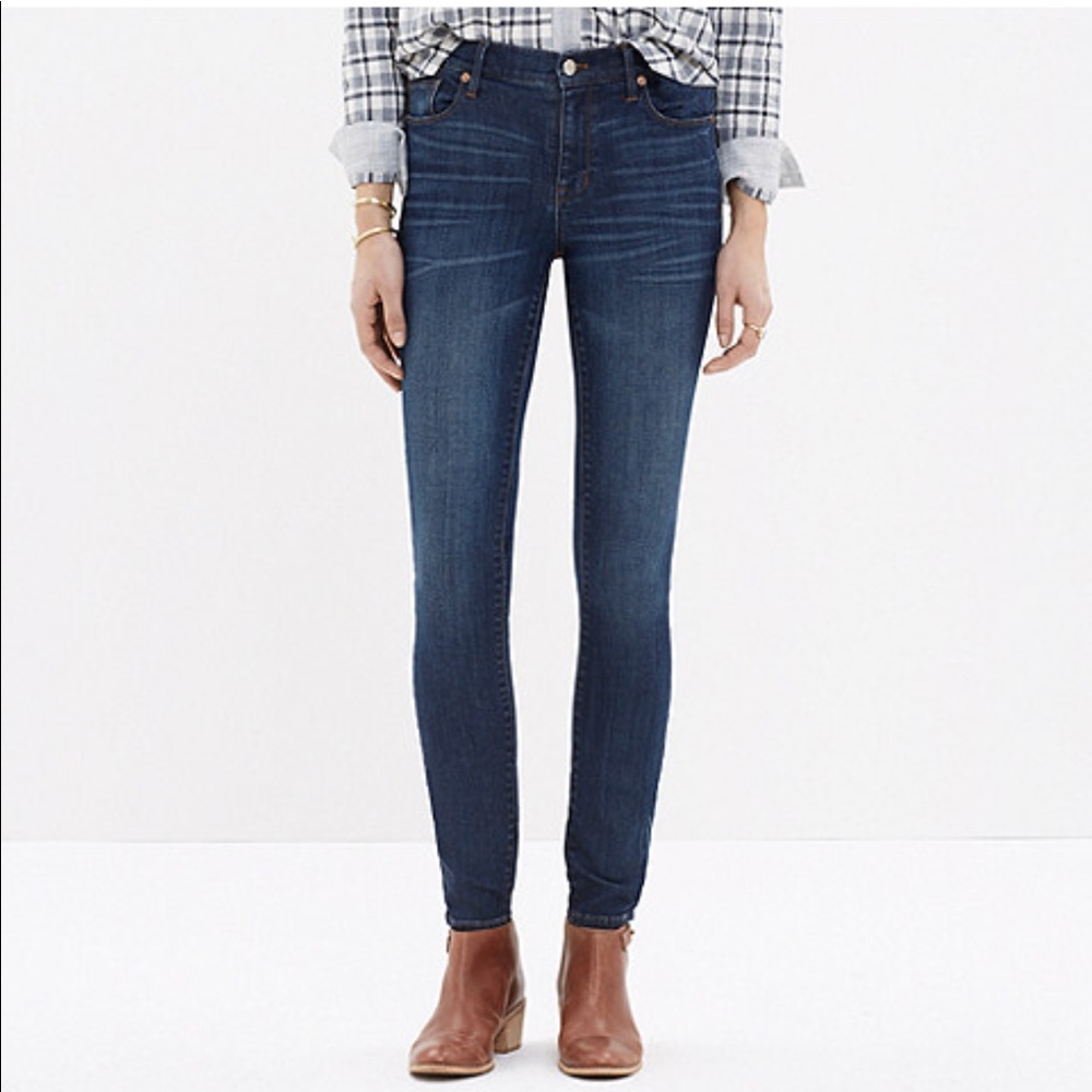 Madewell High Riser Skinny Jeans